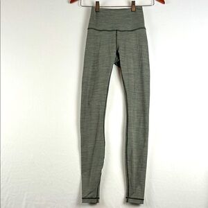 Lululemon High-Waisted Leggings Green Women’s Size 2